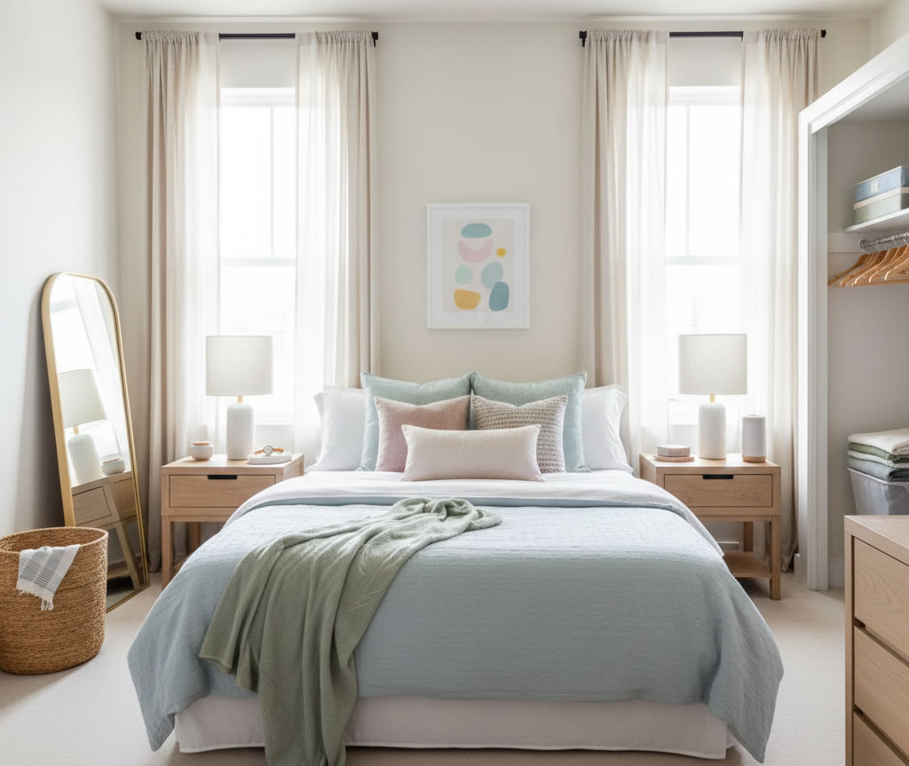 Modern Young Couple Bedroom